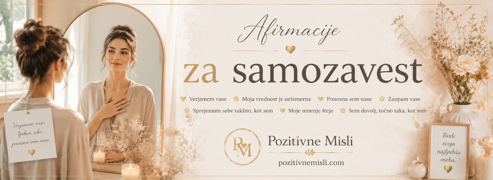 Afirmacije za dvig samozavesti in samozavedanja